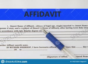 Affidavit in Nigeria